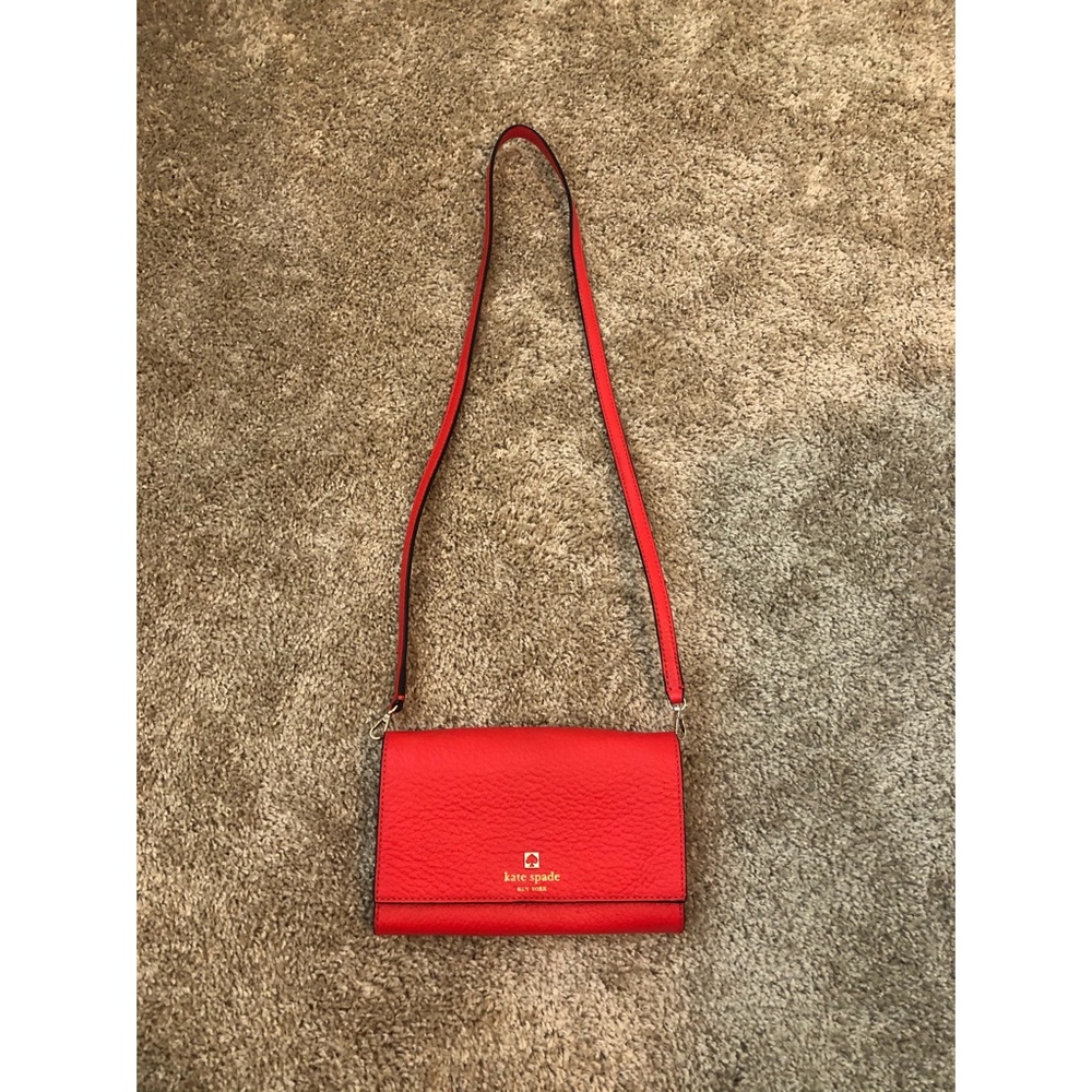 Kate Spade Red Crossbody Bag